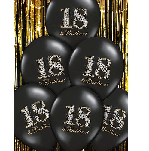 Latex luftballons jahre - latex, 18