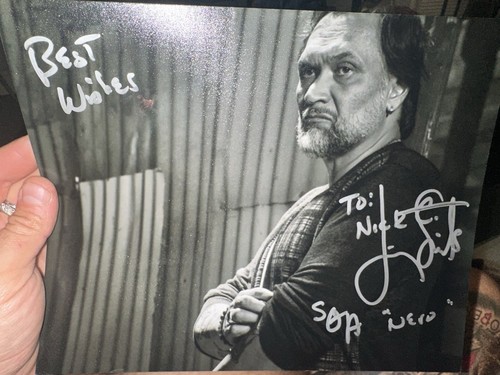 Jimmy smits signiertes 10x8 - signiertes,