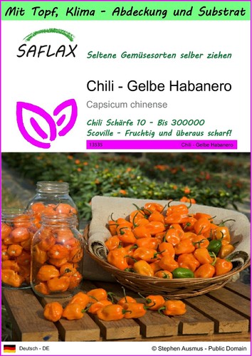 Saflax garden chili - garden,